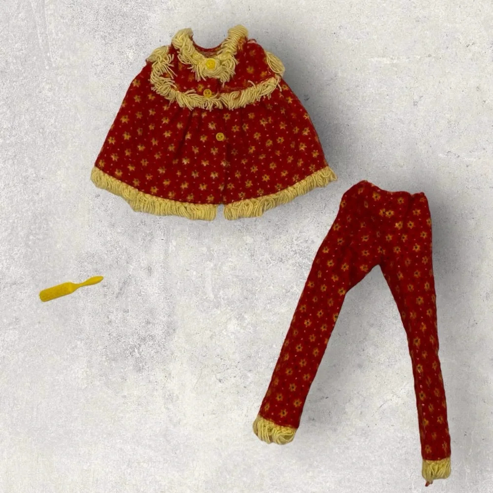 Vintage Barbie: SKIPPER  Wooly PJs Fashion Pak (1965-1967)